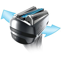 德国直邮 博朗 BRAUN 9 系列 电动剃须刀 刮胡刀 往复式四刀头9296CC 全身水洗