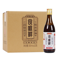 塔牌 绍兴黄酒 食唯鲜花雕烹饪380ml*12瓶 箱装 半干型黄酒 厨用黄酒