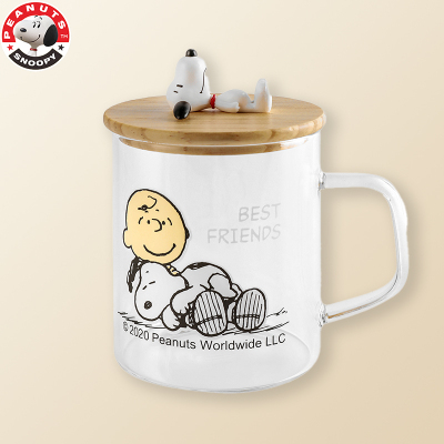 史努比(SNOOPY)可爱ZM玻璃随手杯