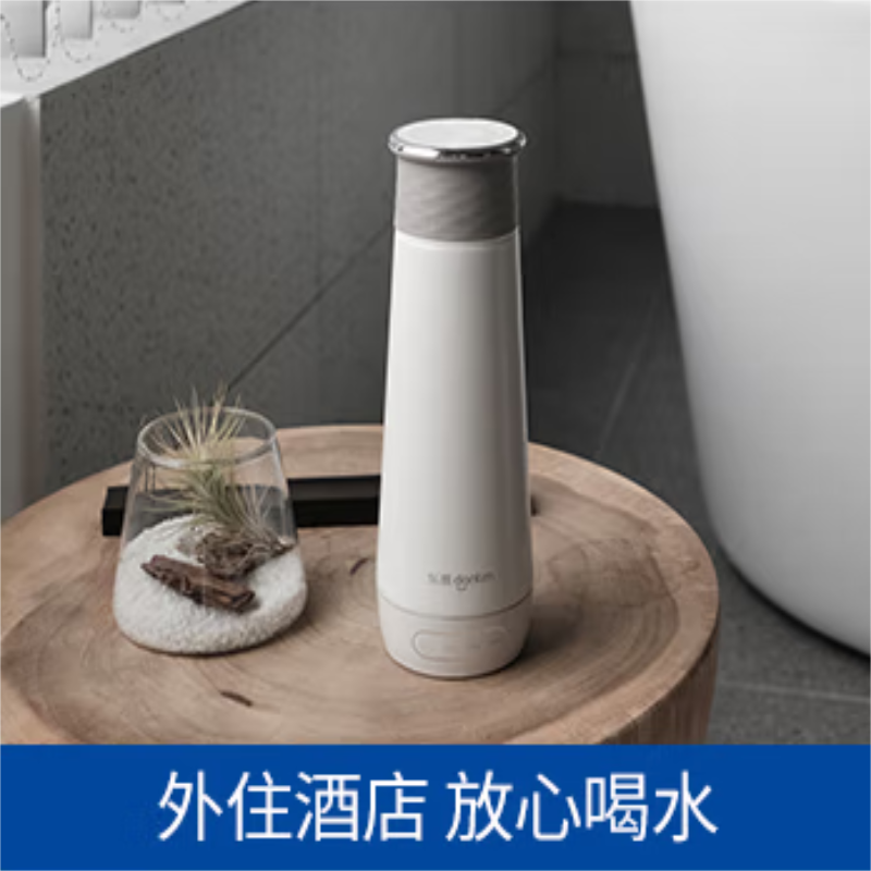 东菱(Donlim) DL-B1 便携式烧水壶(绵云白)电热烧水杯子 迷你保温杯 家用旅行电热水壶 办公室泡茶冲奶