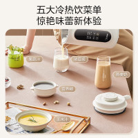 美的(Midea)豆浆机DJ13B-DG01破壁机榨汁料理机大容量1.35L4-5人降噪低音全自动免煮细腻免滤