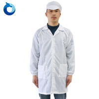 汉盾 防静电大褂（含帽子） HD-FZ02-5503 XXXL码 白色 套