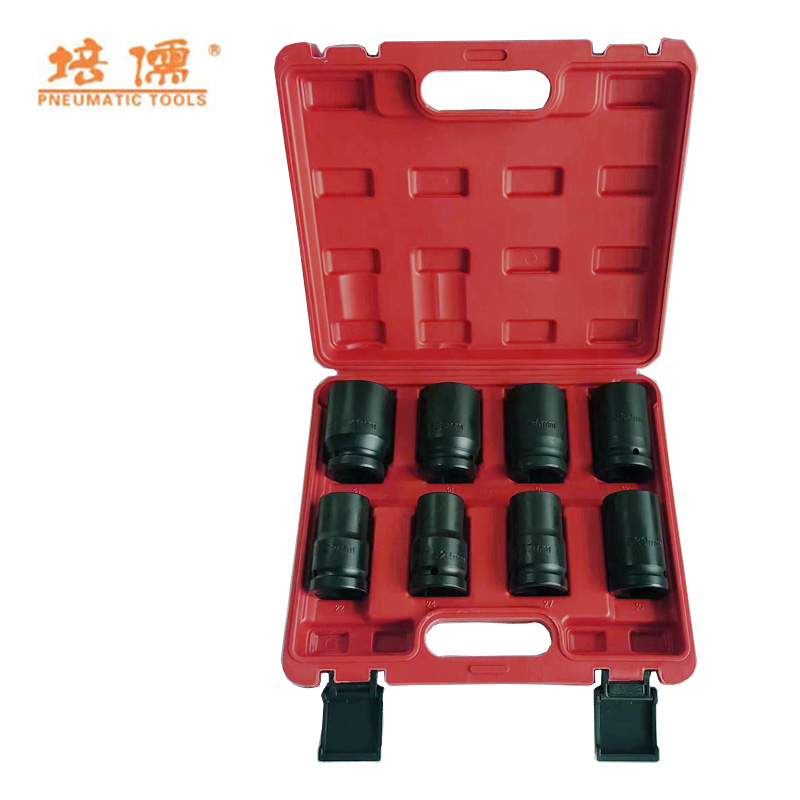 培儒 1“六角套筒8件套组合套装 PR-1-8 (单位:套)高清大图