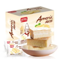 盼盼 糕点 梅尼耶涂层蛋糕 奶香味56g(早餐办公食品)
