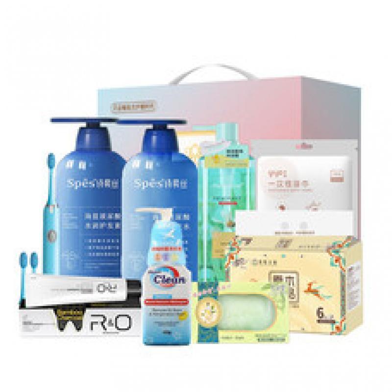 清风焕彩礼盒9件套-HC-JY250808009高清大图