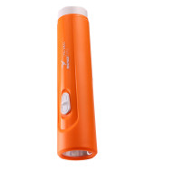 雅格(YAGE) YG-3851 LED可充电手电筒小夜灯 带尾灯 黄色(七包服务)