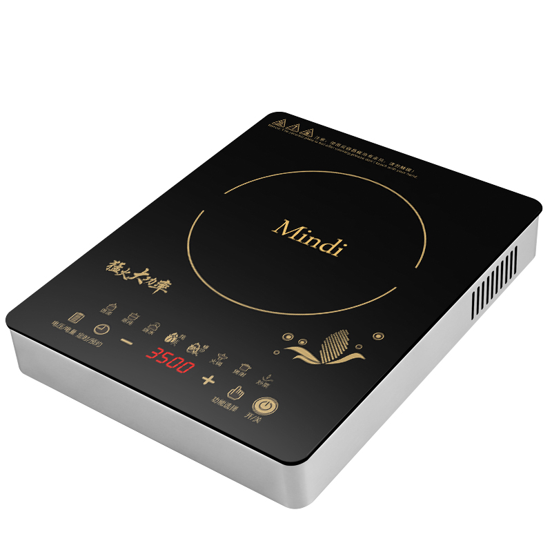 mindi3500w特价家用电磁炉特价3000w触摸爆炒火锅节能电磁灶单炉黑色