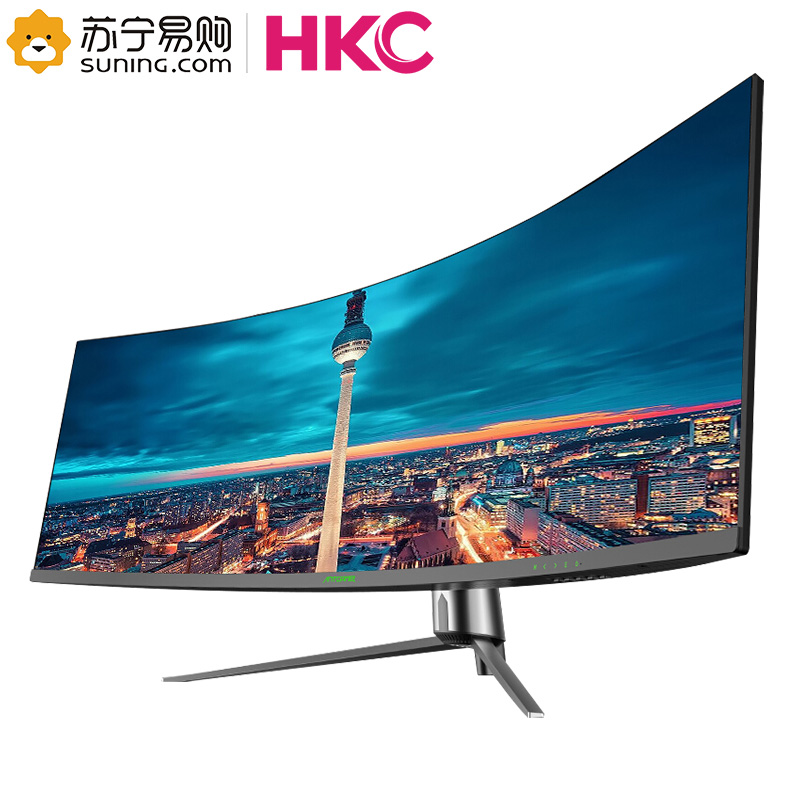 蚂蚁电竞 49英寸 144hz 1ms 曲面电竞 带鱼屏32:9 吃鸡游戏网吧家用 高清液晶电脑屏幕 ANT491UC高清大图