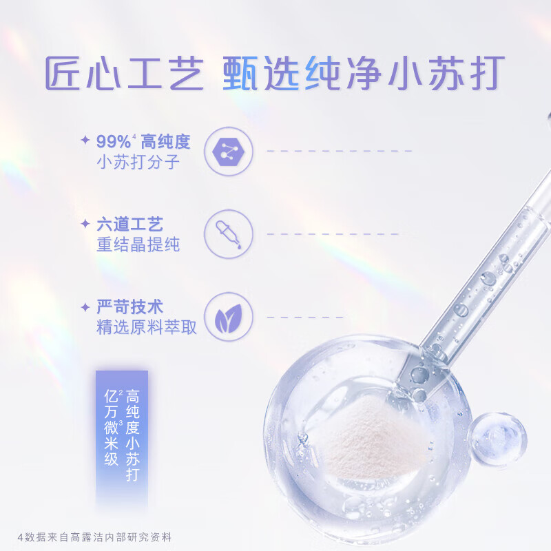 高露洁劲白小苏打留兰味牙膏 - 120克*3支高清大图