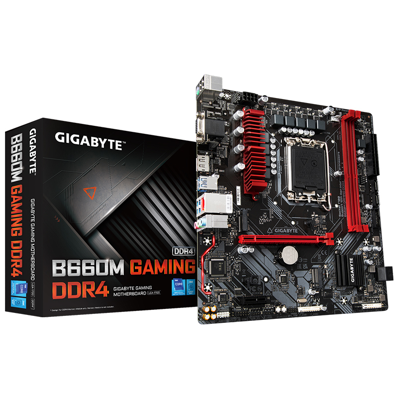 技嘉B660M GAMING 主板+12代英特尔 i5-12600KF 主板套装