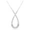Swarovski女士优雅精致项链 Hyperbola系列 水晶交叉双曲线质感轻奢吊坠