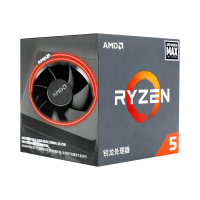 AMD 锐龙 5 2600X MAX 处理器 (R5) 6核12线程 AM4 接口 3.6GHz 盒装CPU