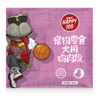 顽皮Happy100宠物零食 犬用鸡肉段400g