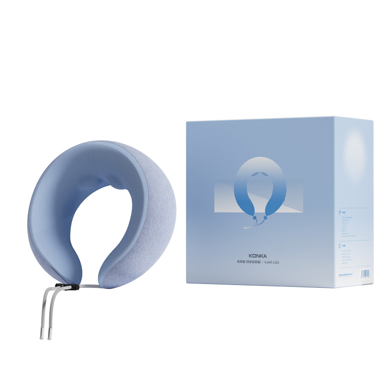 康佳按摩器亲肤柔软海绵垫U型持久续航KJAM-1202高清大图