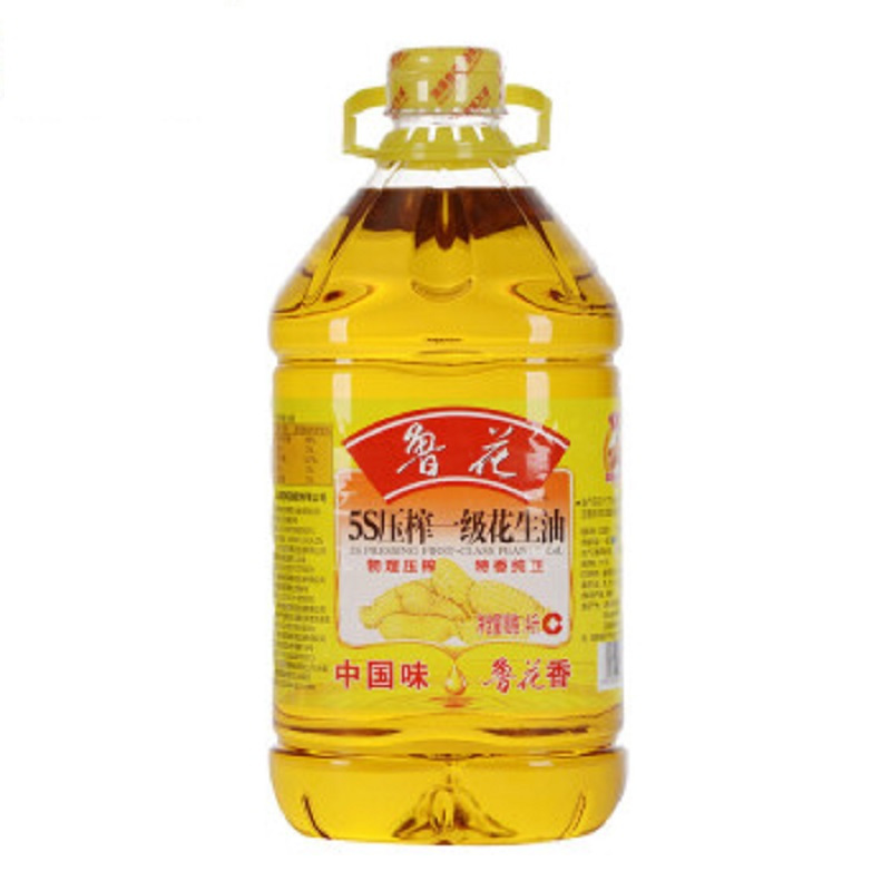 鲁花 5S压榨 一级花油 4L装 单桶