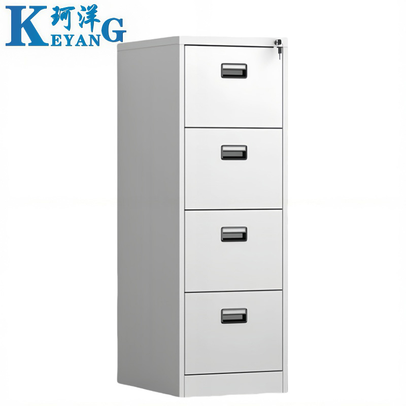 珂洋 A4抽屉柜 四斗(灰白色) 台高清大图