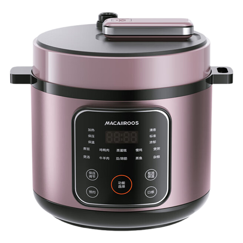迈卡罗电压力锅智能触控不粘内胆分体式锅盖泄压保护MC-YL509