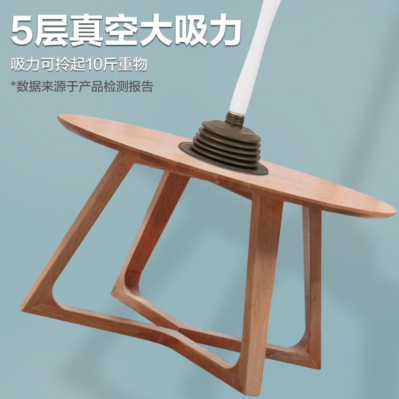 茶花(CHAHUA) 4321 马桶疏通器 (计价单位:个) 灰色高清大图