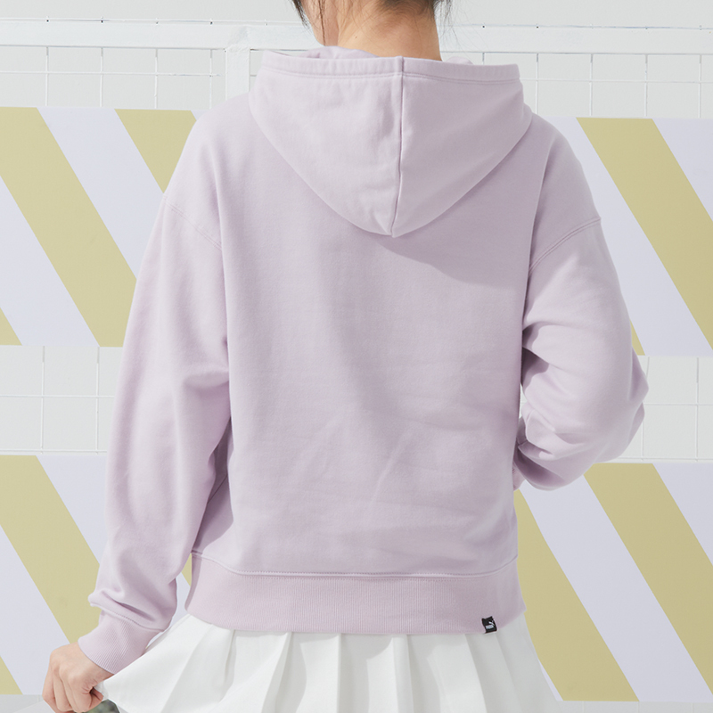 彪马(PUMA)女装 新款运动服跑步健身训练上衣舒适休闲时尚套头衫连帽卫衣682158-60 ZP