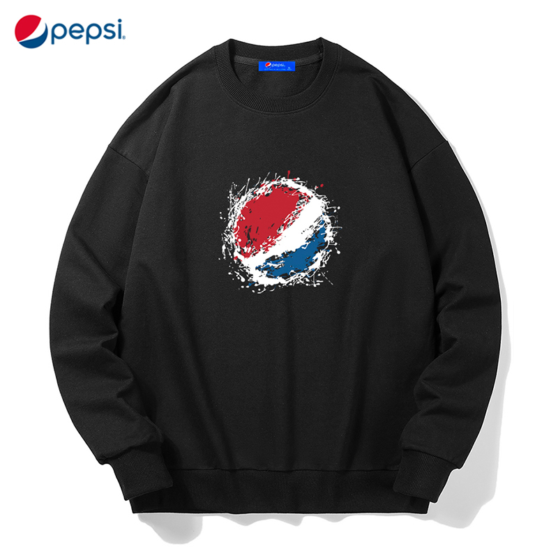 Pepsi/百事 男女同款休闲时尚潮流宽松卫衣BSW-2162加绒420克