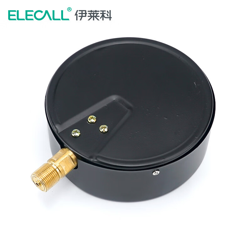 伊莱科径向压力表 Y-150 0-1.6MPA高清大图