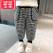 可莉允女童加绒裤子2022新款儿童洋气保暖休闲裤宝宝棉裤冬季加厚外穿保暖裤