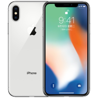 【全新正品行货】苹果(Apple) iPhone X 64GB 银色 移动联通电信全网通4G手机 A1865 iphonex