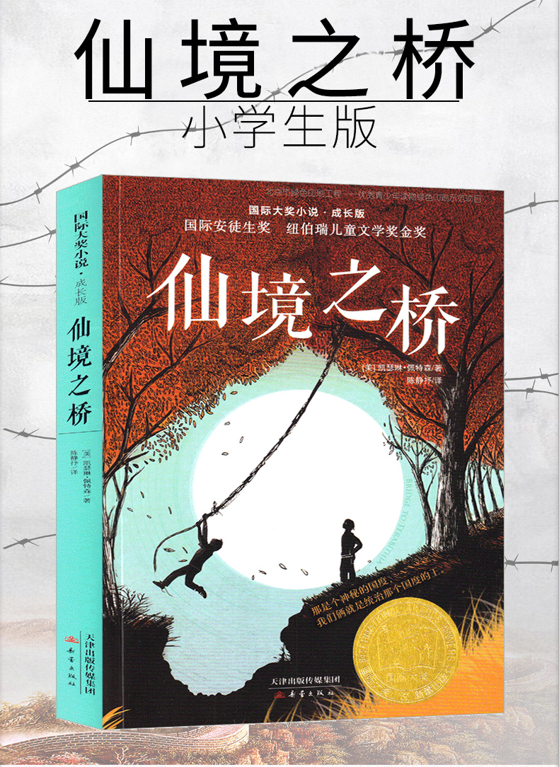 [正版]仙境之桥 国际大奖小说成长版 6-9-12-14-15岁少儿童书小学生课外校园成长小说读物 青少年读物 儿童文学高清大图