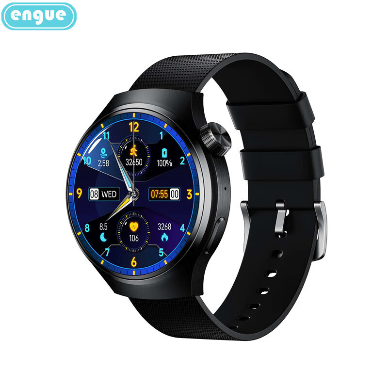 engue 恩谷 全触智能商务通话手表通话版 EG-T12B高清大图