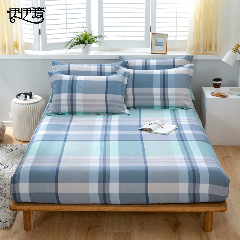 伊伊爱 纯棉印花床笠120*200cm*25cm高清大图