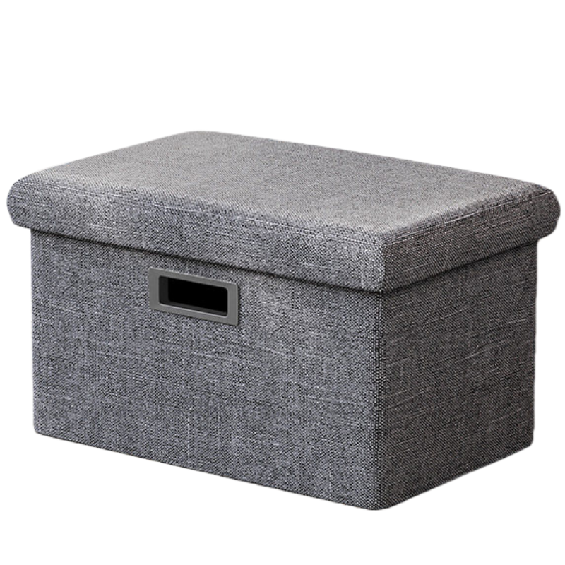 铭思达收纳箱换鞋凳高清大图