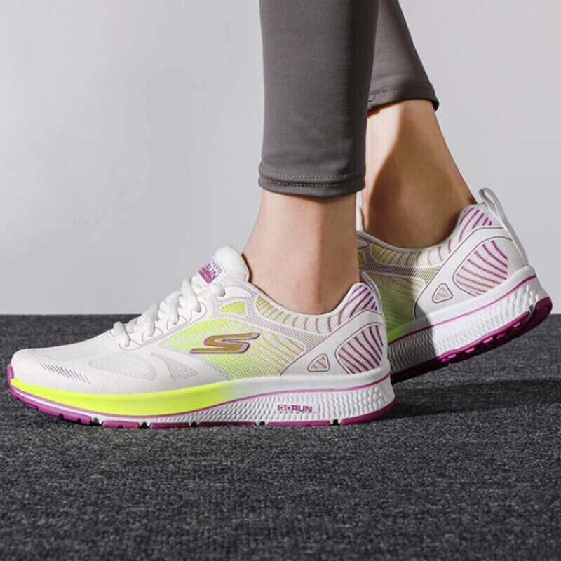 斯凯奇(skechers)女鞋跑步鞋2023夏新款缓震耐磨休闲鞋轻便舒适健步鞋