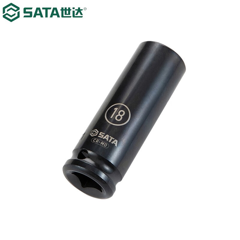 世达(SATA)工具1/2“系列 公制六角风动加长套筒 SATA-34412高清大图