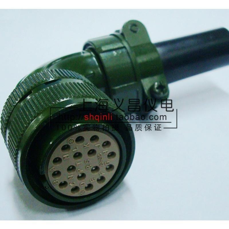 插座 ms3108 20-29s 17芯 fanuc 台达松下伺服电机插头ydm30200447