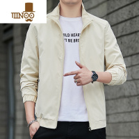 YANXU外套男士2022新款潮流休闲工装上衣服秋装冬季男装一套夹克