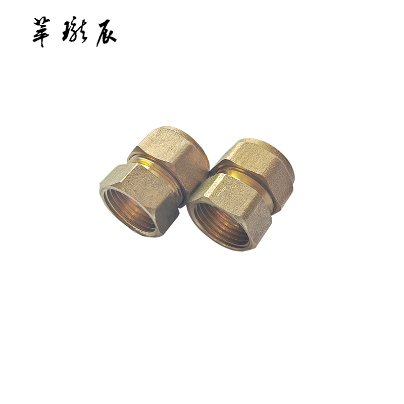 萃珑辰 铝塑管铜内丝直接 6分 个高清大图