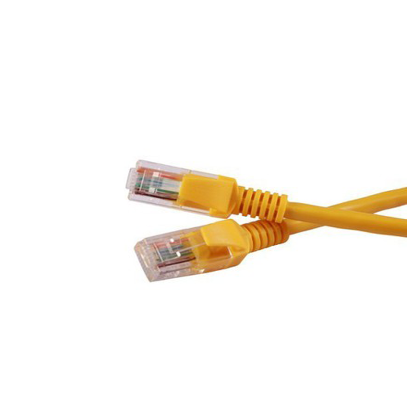 绿联NW103 Cat5e网线黄色 26AWG 铜包铝铝箔袋包装 3米