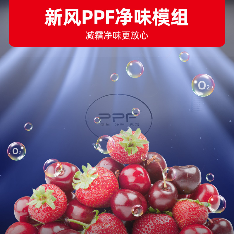 星星(XINGX)180升超低温深冷柜商用冰柜卧式全冷藏全冷冻生鲜柜风冷无霜保鲜柜 BD/BC-180WKA高清大图