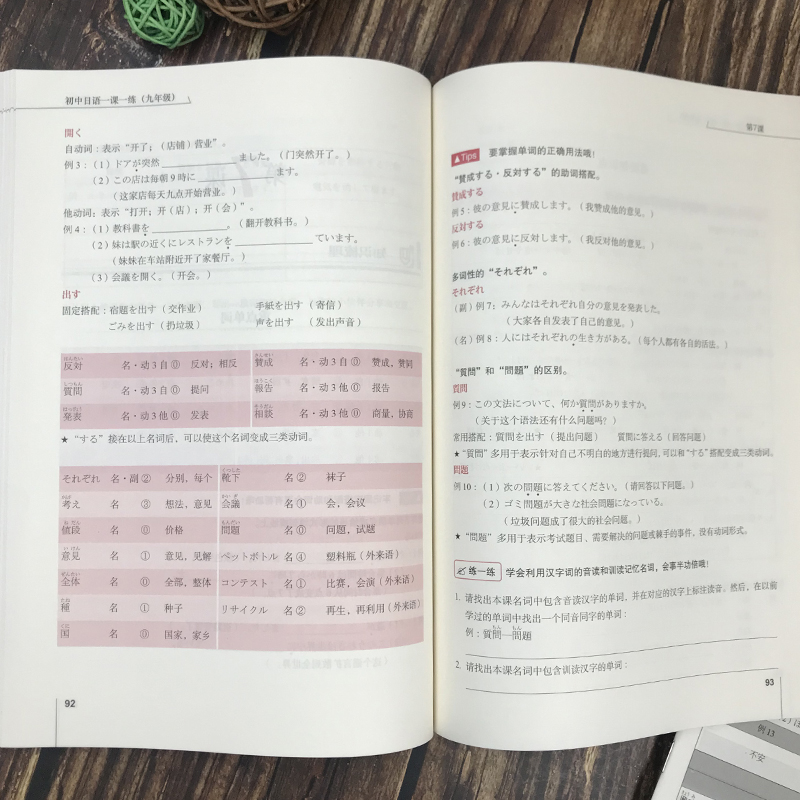 初中日语一课一练九年级 九年级/初中三年级 [正版]新高考日语精讲精练初中日语一课一练九年级附答案 标准日本语考前对策练高清大图