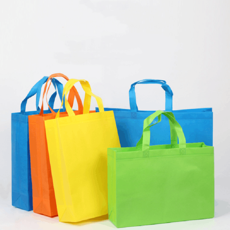 优橙 手提文件袋广告宣传无纺布袋子多色可选可定制logo 竖版 中号 10000个起订图片