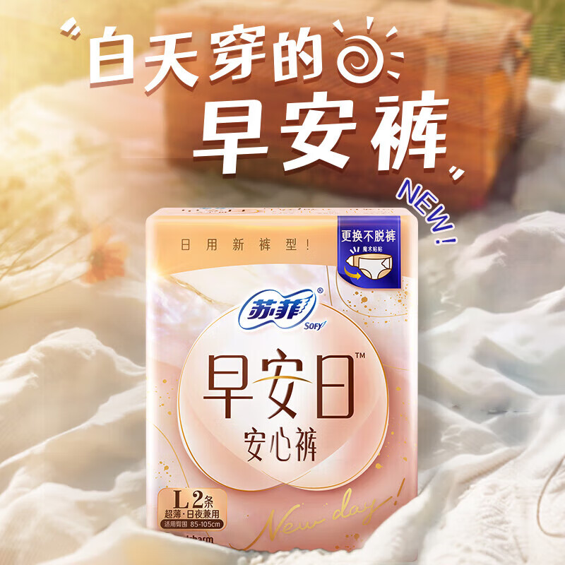 苏菲 日常护理早安日安心裤L2P*2高清大图