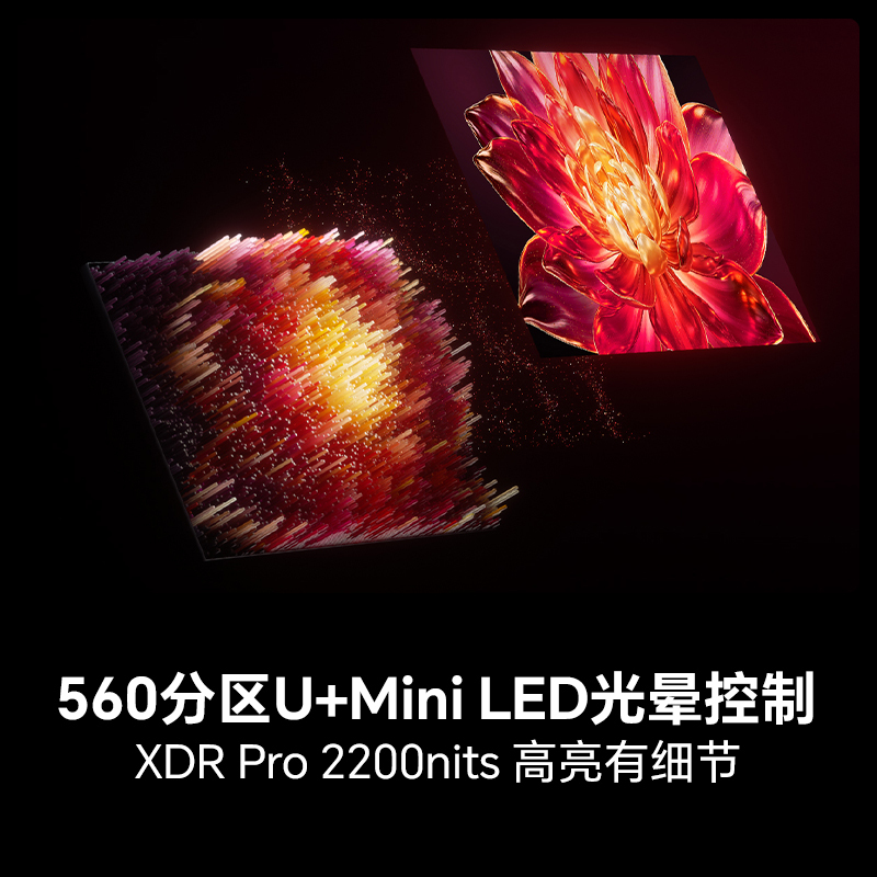 海信小墨E5Q Pro 65英寸超画质U+MiniLED墨晶屏 电视机E5NPRO升级高清大图