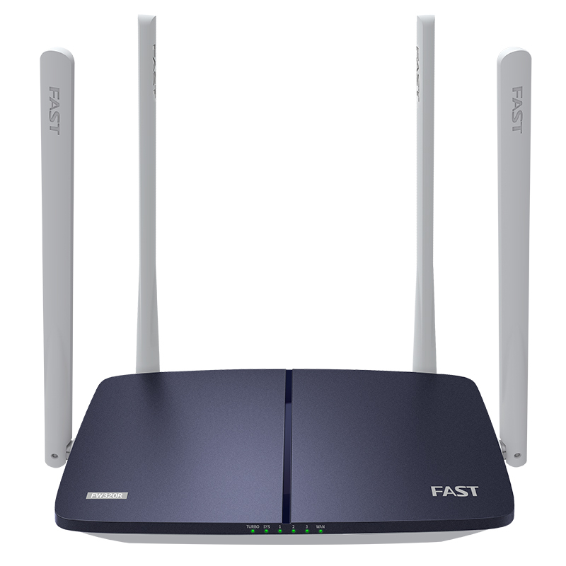迅捷fastfw320r无线路由器穿墙300m家用apwifi4天线