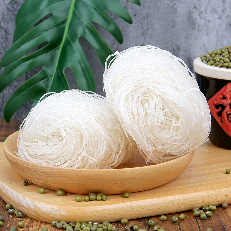 鲁珍 嗦粉世家500g 绿豆粉丝龙口粉丝火锅粉 火锅食材