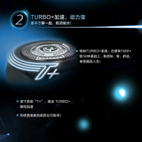 飞利浦(Philips)电动剃须刀S5560/33三头全身水洗充电式男士刮胡刀胡须刀