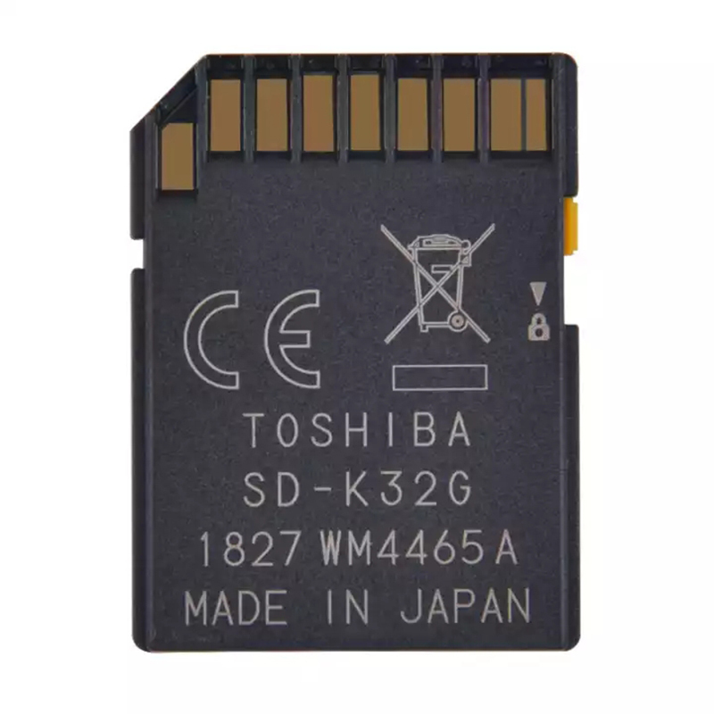 东芝 (TOSHIBA）32GB SD卡 U1 C10 N203系列 读速100MB/s 支持全高清拍摄 高速相机存储卡