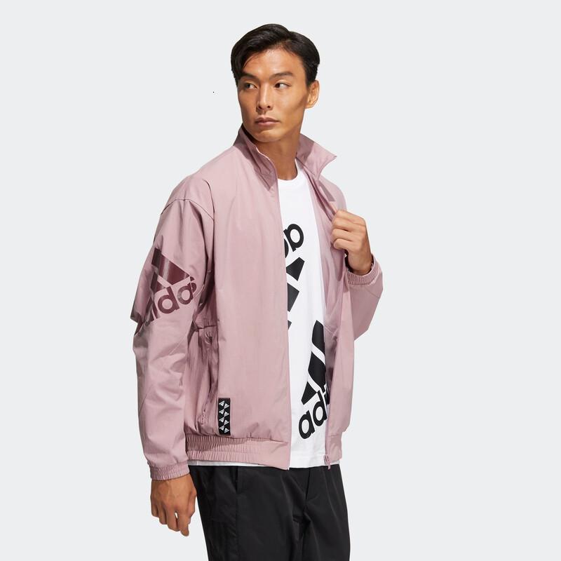 阿迪达斯adidas男女装情侣款运动立领夹克外套he7459视频