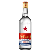红星二锅头红星特制 大二 65度清香型 500ml*12瓶整箱装 高度白酒