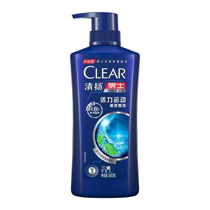 清扬(CLEAR) 氨基酸洗发水 男士 女士 去屑洗发水 清樱花露 清爽控油 活动运动