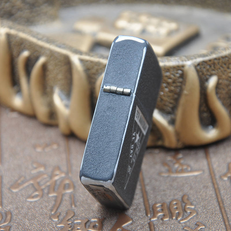 【苏宁自营】Zippo打火机原装正版纪念款防风zpo75周年纯钢版钢机收藏高清大图